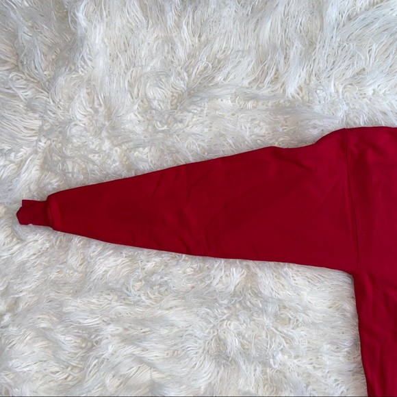 Red Graphic “Ugly Christmas Sweater” Hanes Size: S - Picture 4 of 6